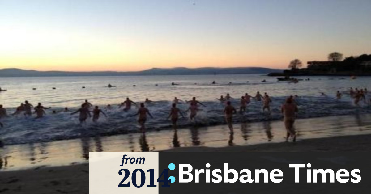 Naked truth about Hobart solstice swim